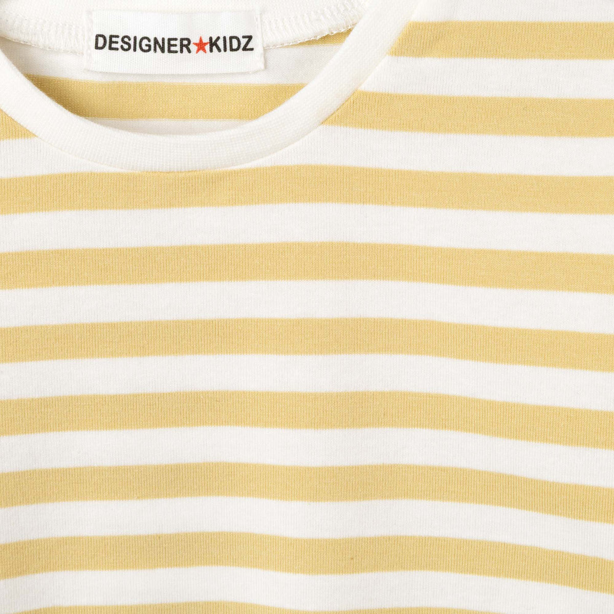 Jack Stripe Romper - Mustard