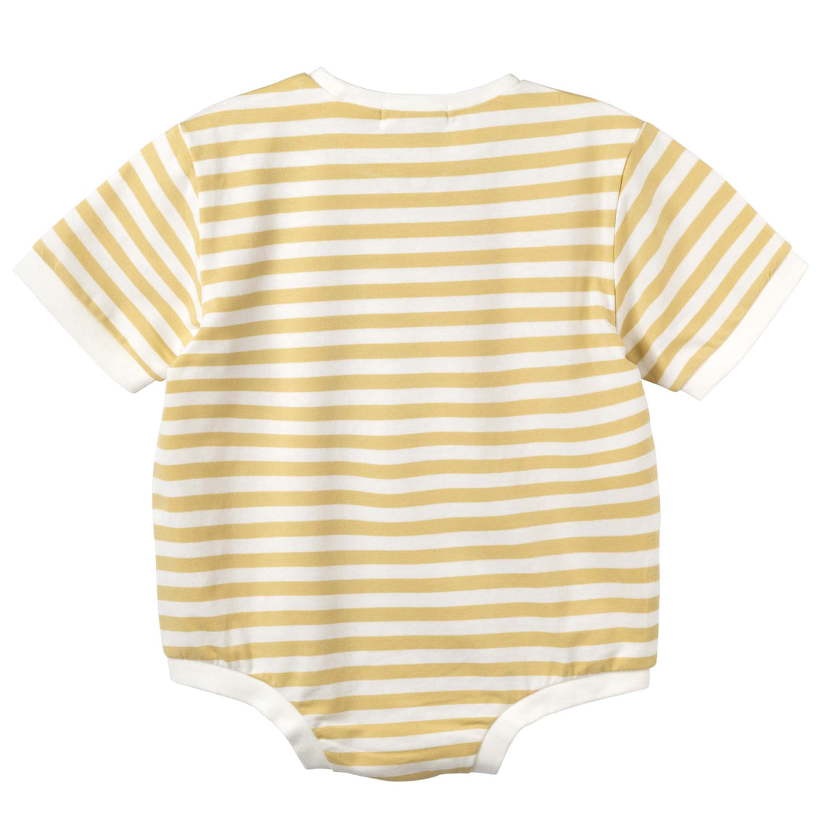 Jack Stripe Romper - Mustard