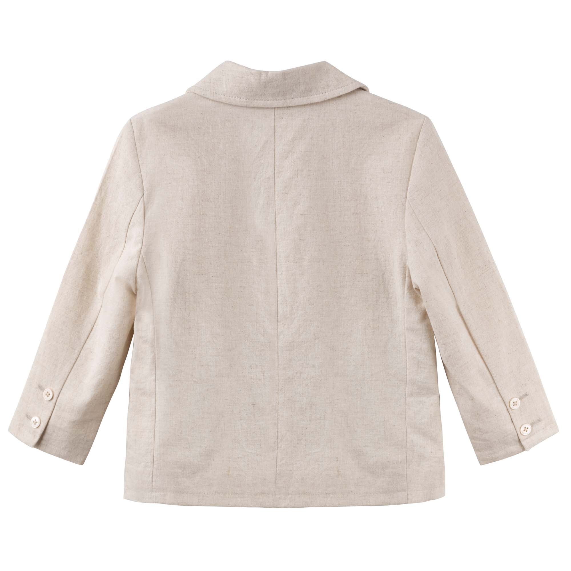Finley Linen Jacket - Sand