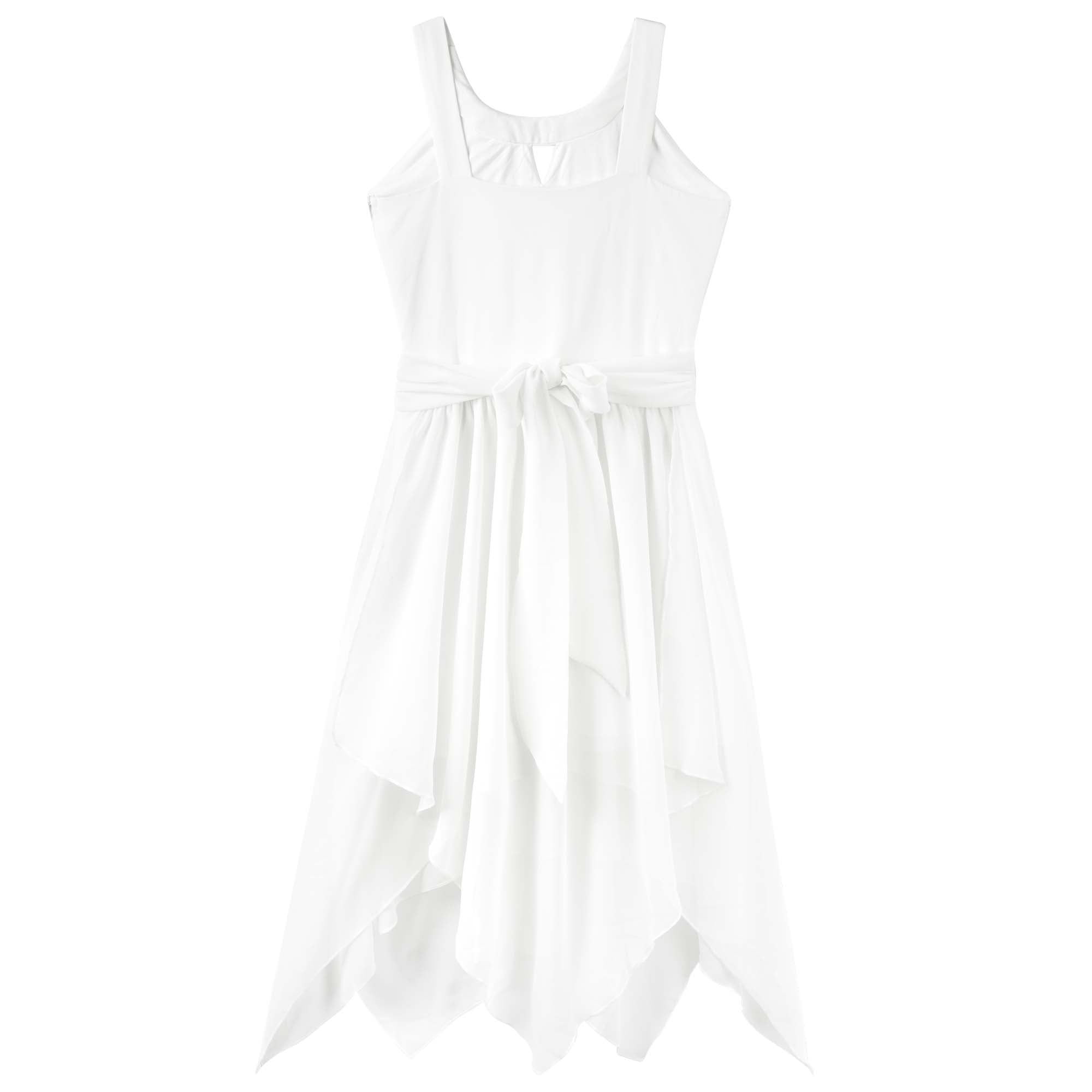 Angelene Panelled Dress - Ivory - Designer Kidz