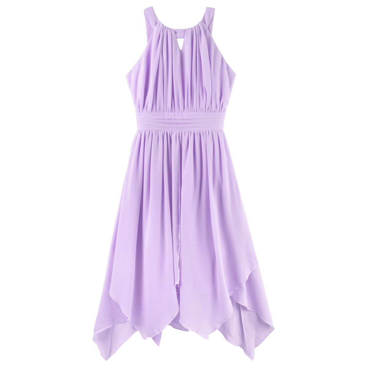 Angelene Panelled Dress - Lavender - Designer Kidz