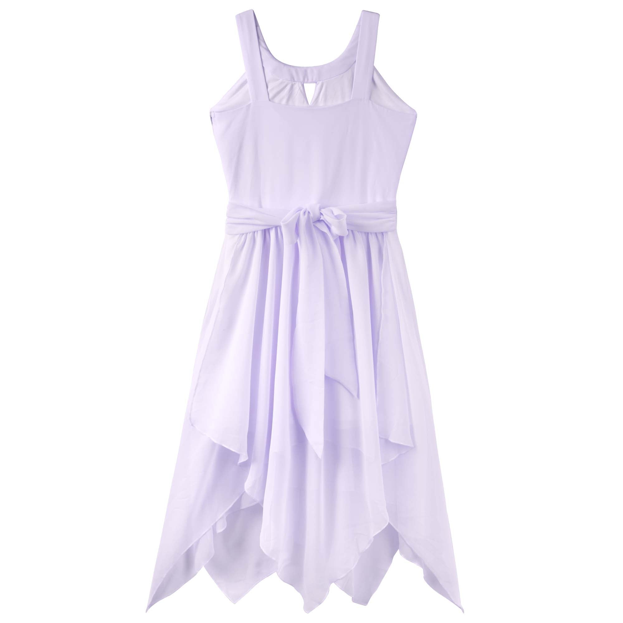 Angelene Panelled Dress - Lavender - Designer Kidz