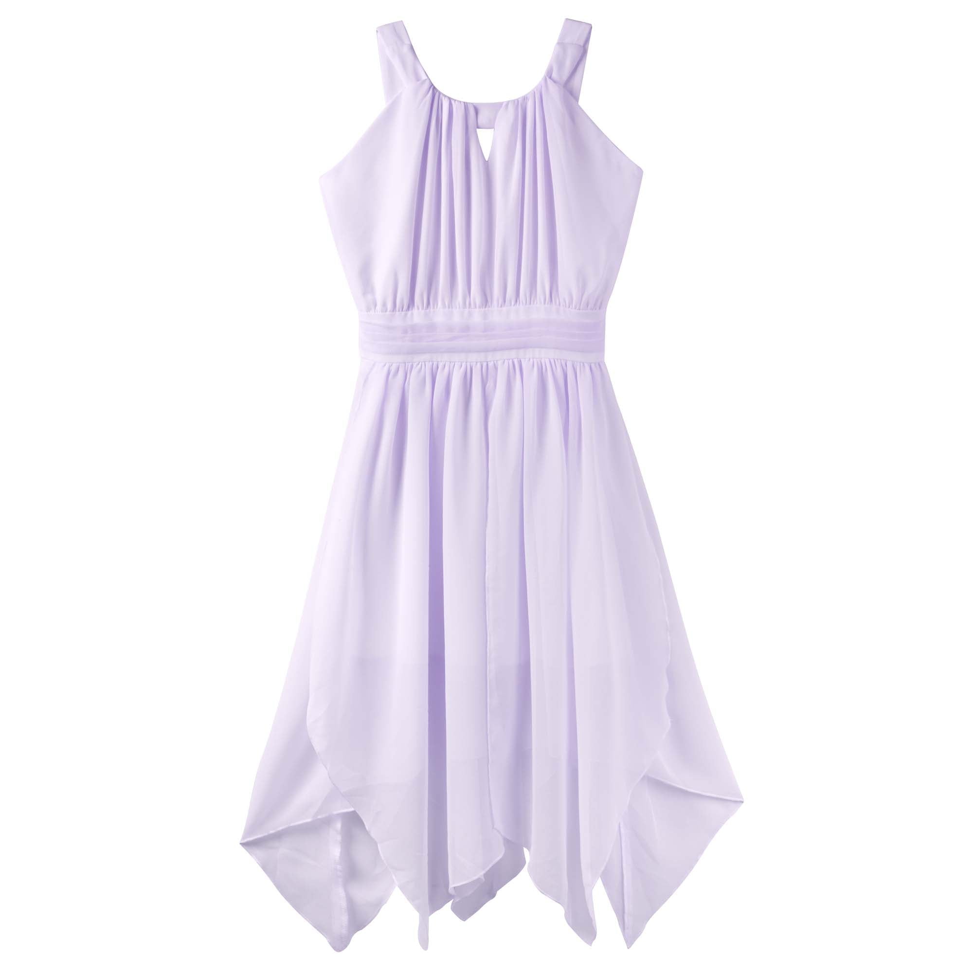 Angelene Panelled Dress - Lavender - Designer Kidz