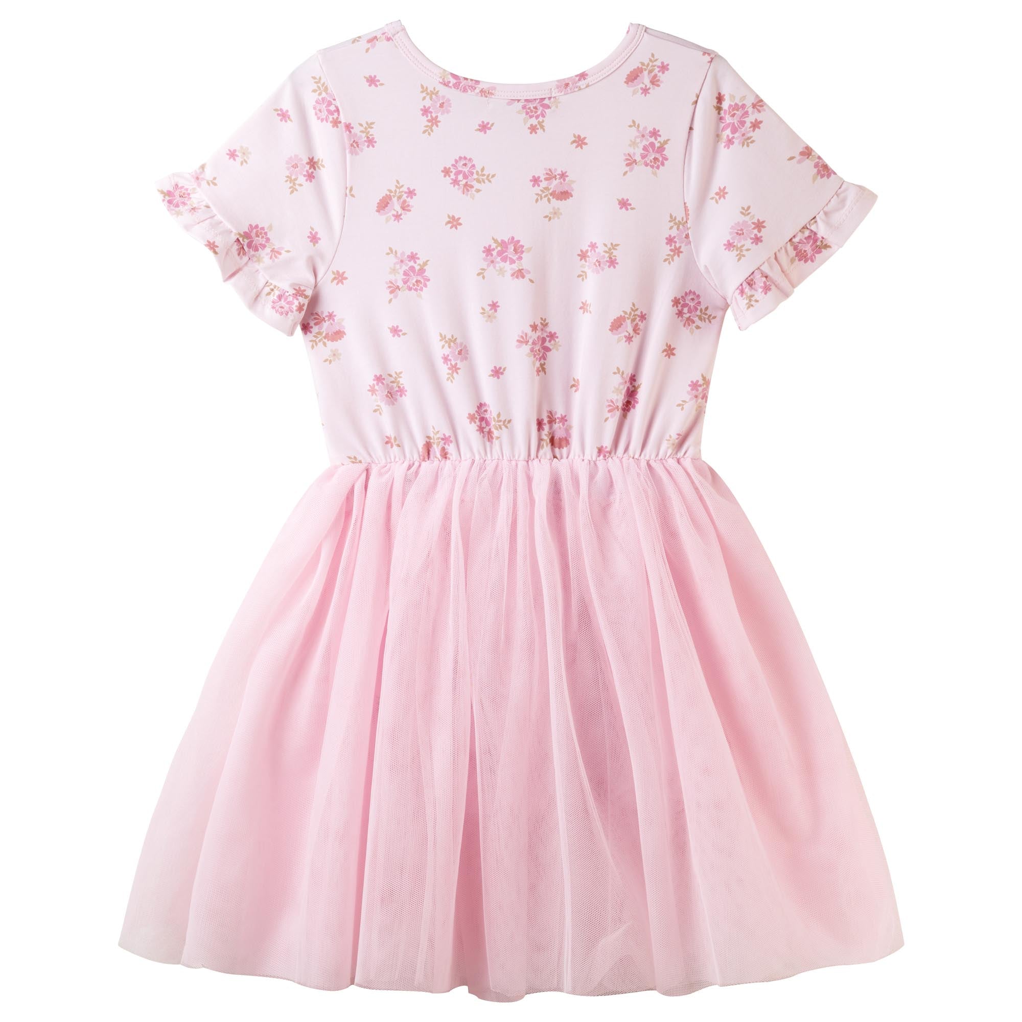 Bella Floral S/S Tutu Dress - Designer Kidz