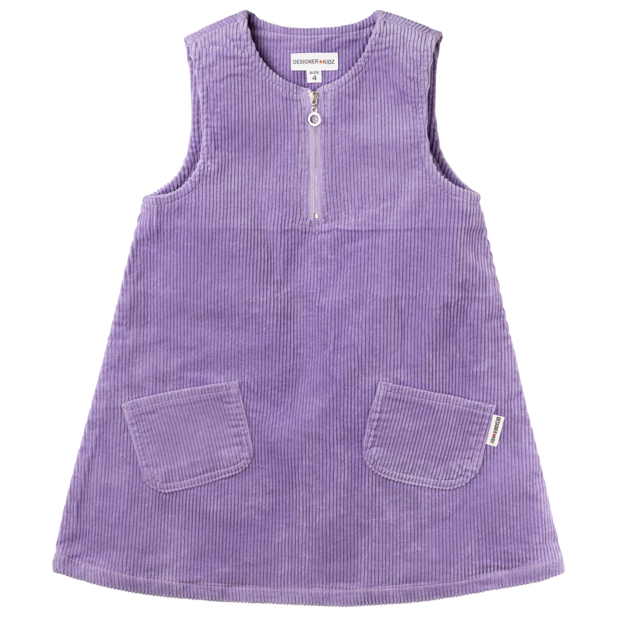 Evie Cord Pinafore Dress - Designer Kidz