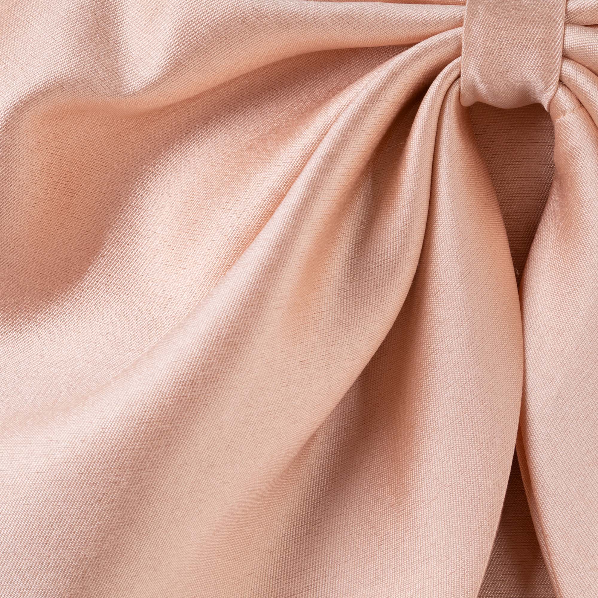 Indi Satin Bow Dress - Rose Gold - Designer Kidz