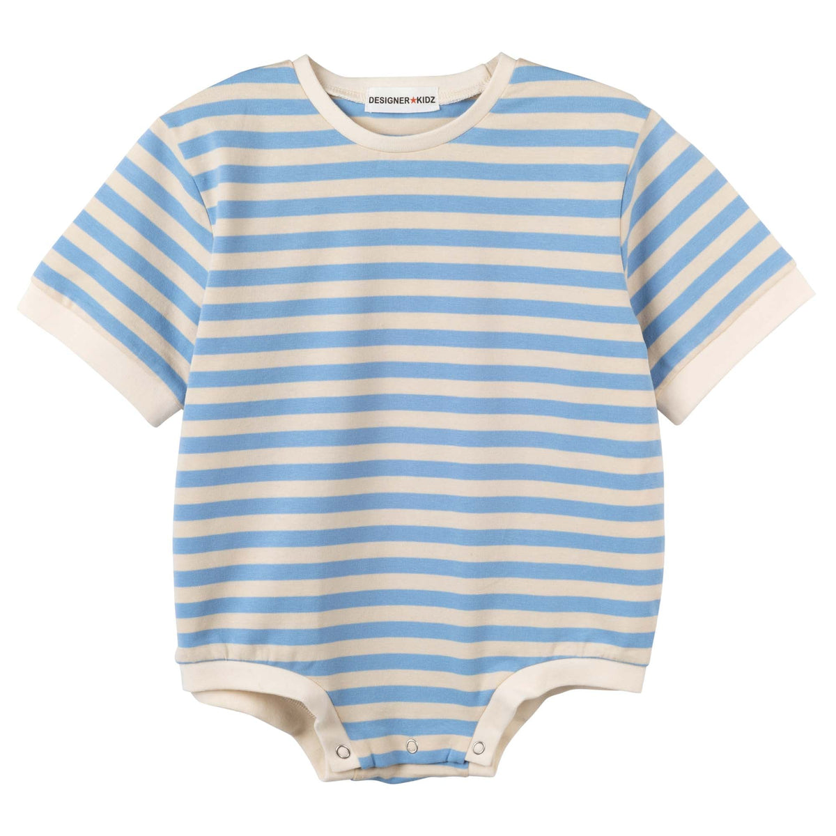 Jack Stripe Romper - Blue - Designer Kidz