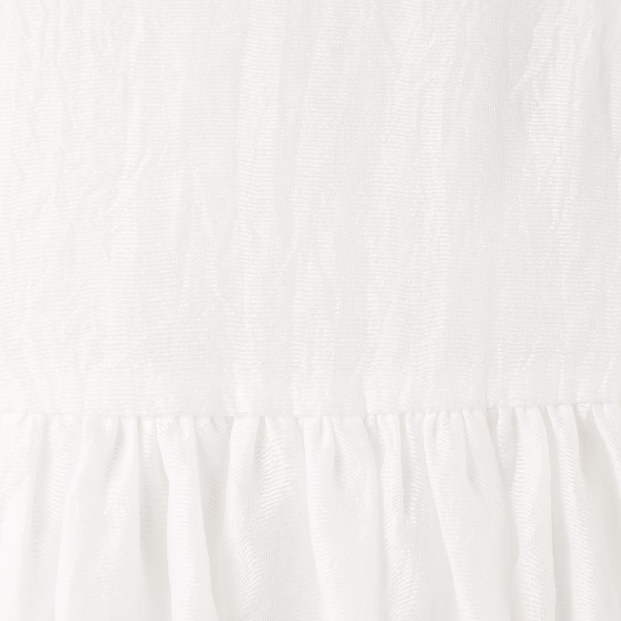 Noa Puff Sleeve Bow Back Dress - Ivory - Designer Kidz