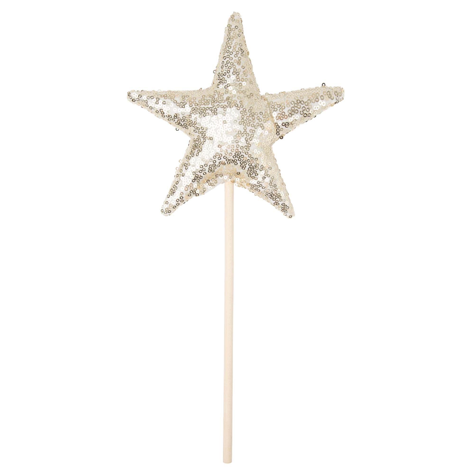 Princess Party Crown & Wand Set - Gold - Designer Kidz