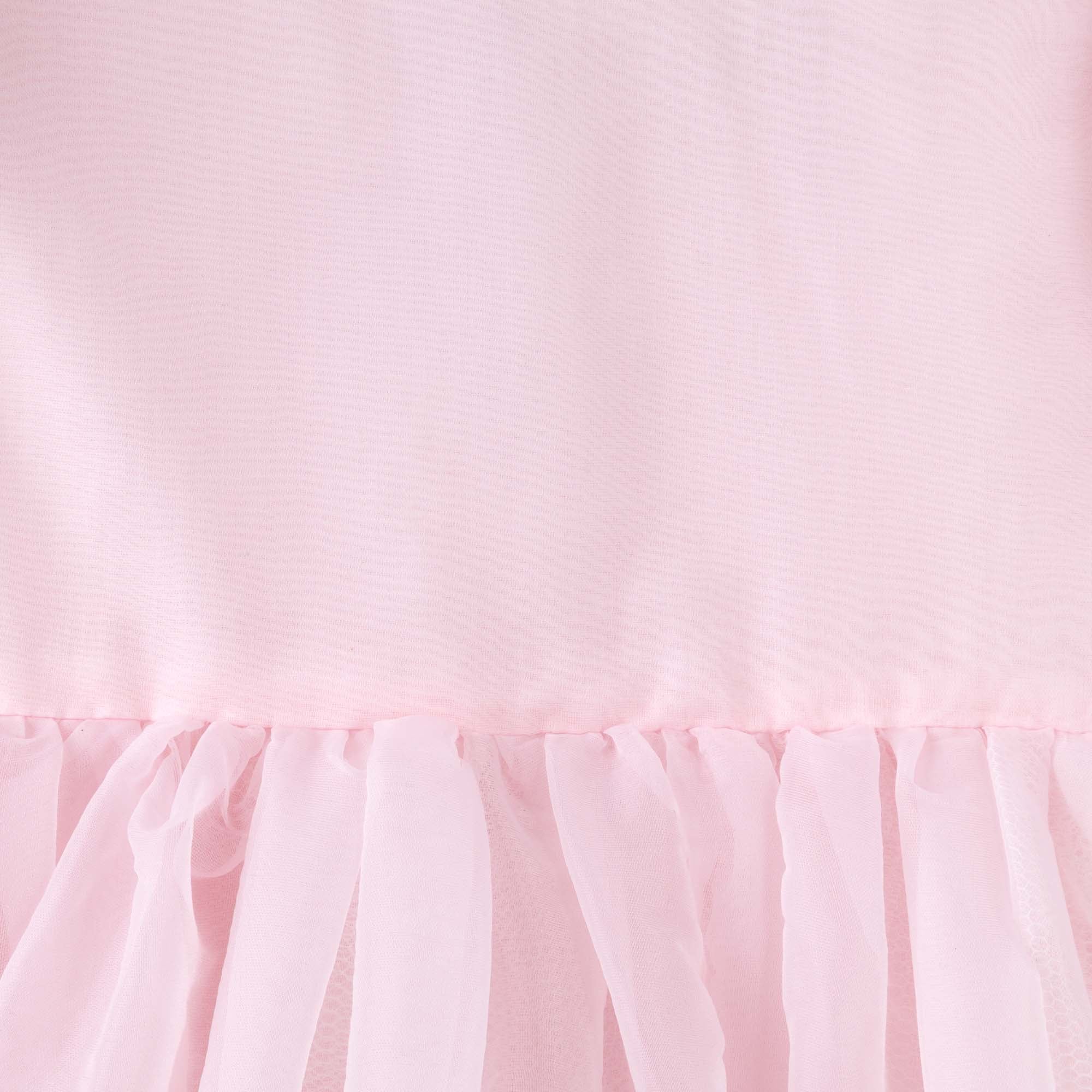 Sophia Puff Sleeve Baby Dress - Pink - Designer Kidz