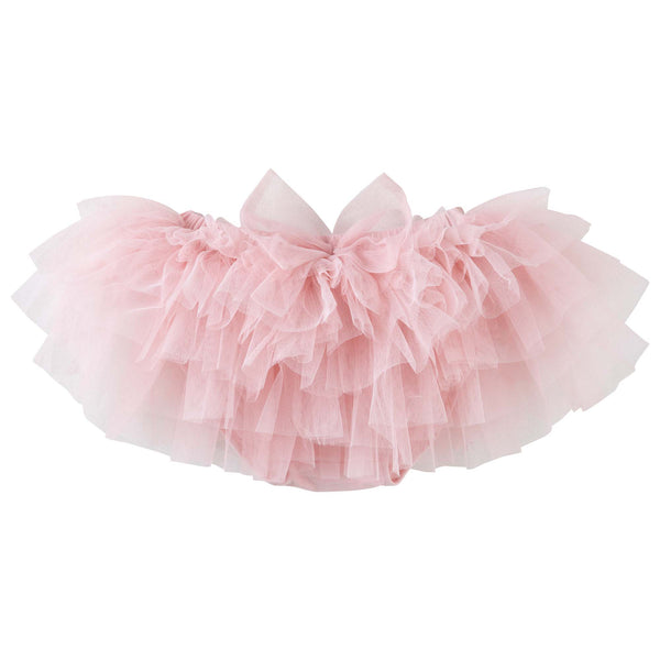 Bunny Floral Baby Tutu Bloomers - Soft Pink