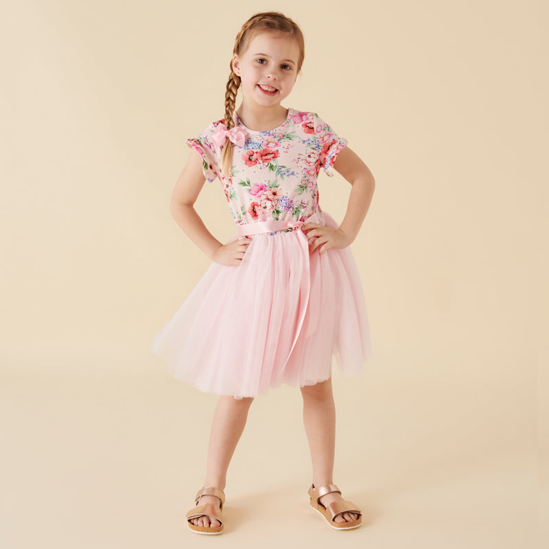 Frankie Floral S/S Tutu Dress