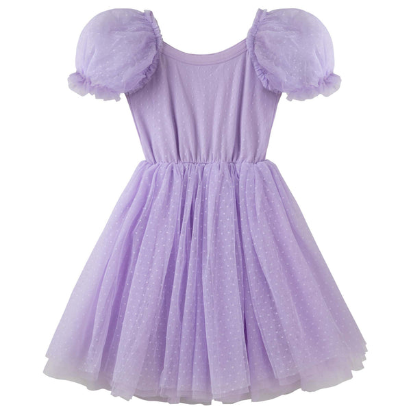 Eloise Puff Sleeve Dress - Lilac