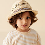 Straw Trilby Hat