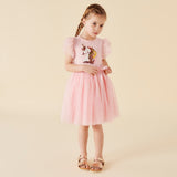 Unicorn Sequin S/S Tutu Dress