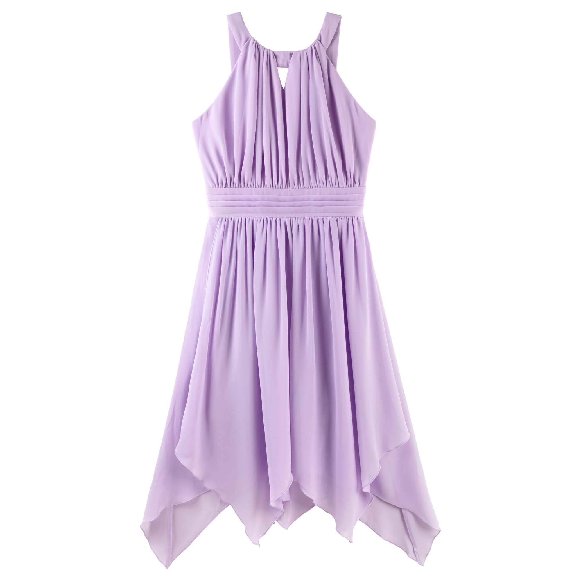 Angelene Panelled Dress - Lilac - Designer Kidz