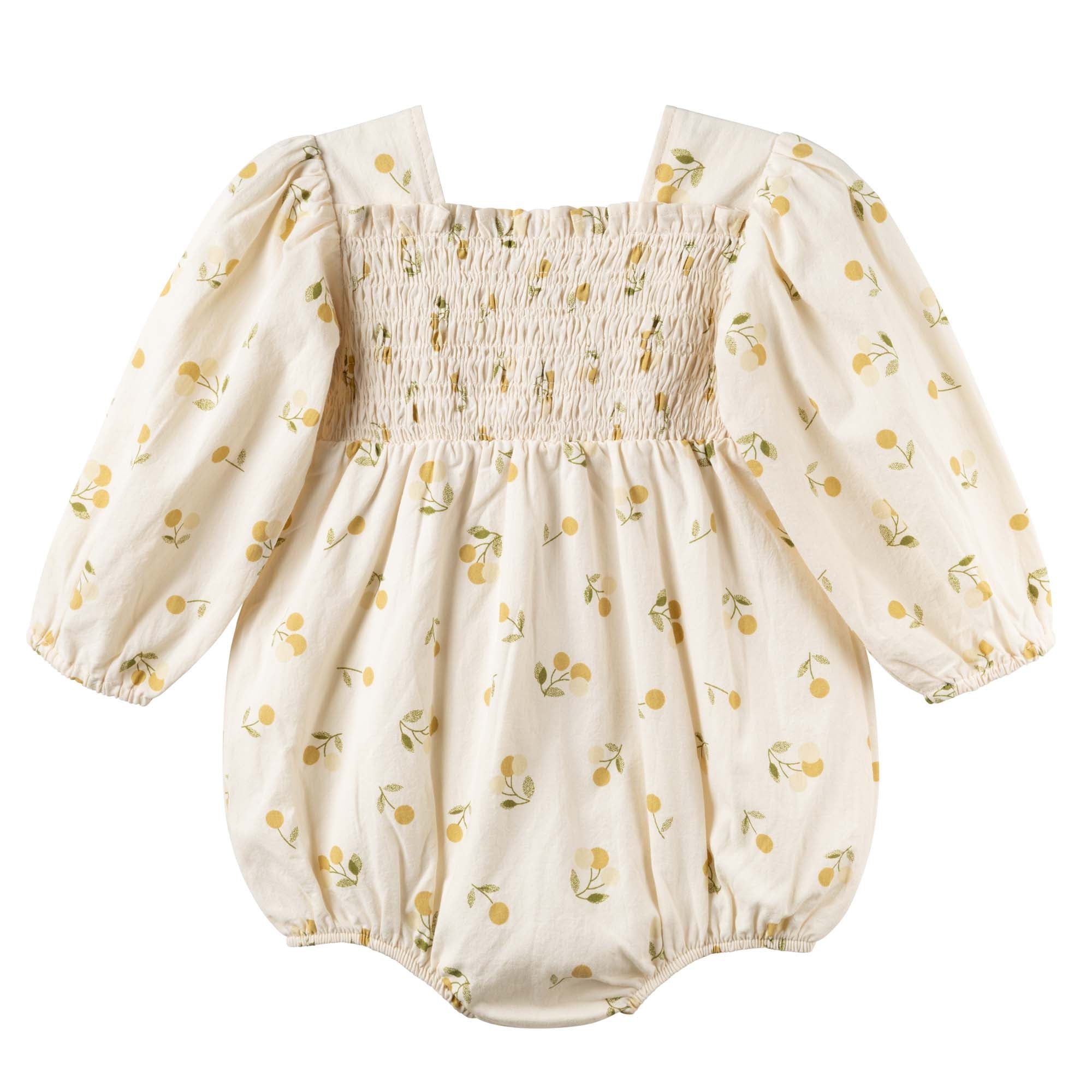 Golden Cherry Romper - Designer Kidz