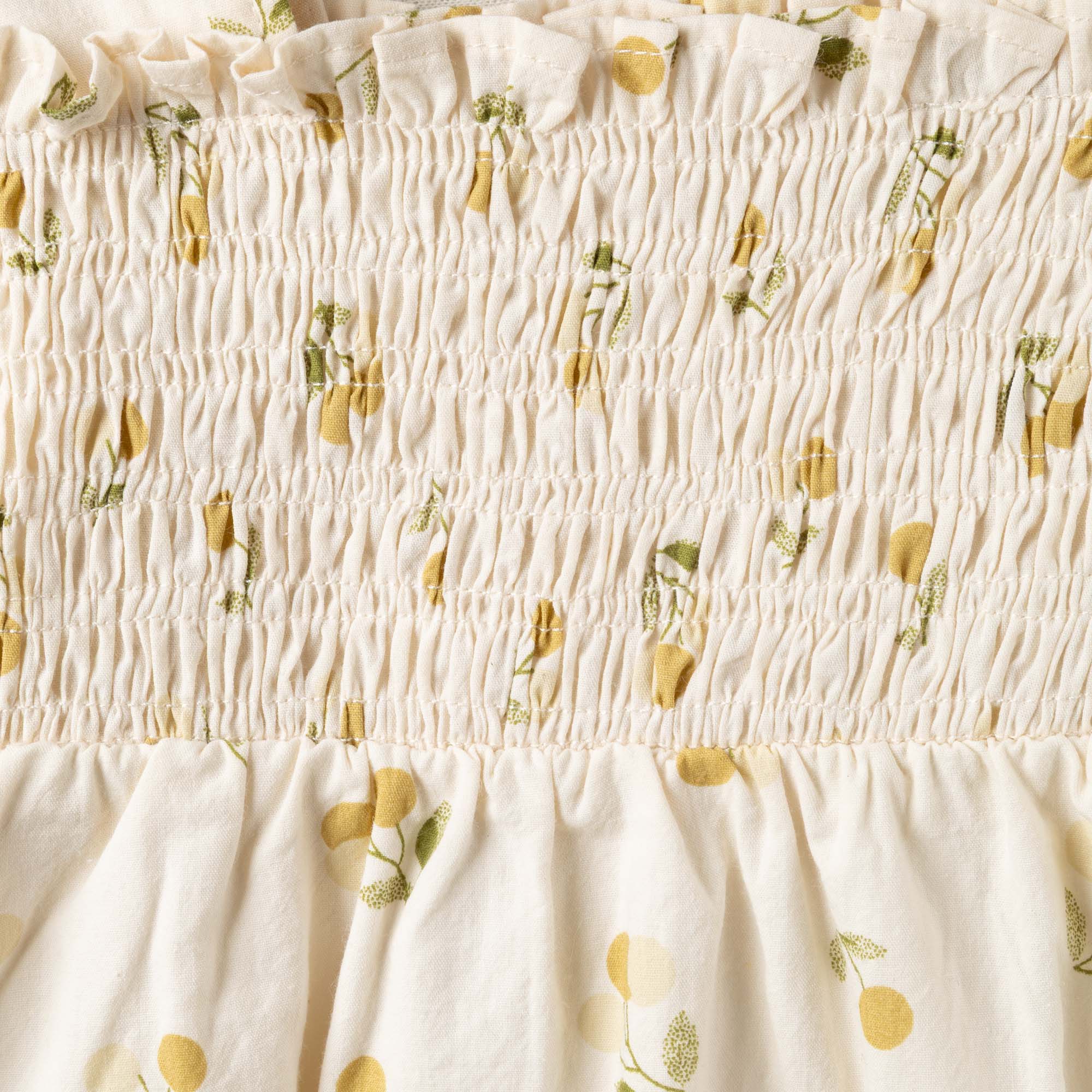 Golden Cherry Romper - Designer Kidz