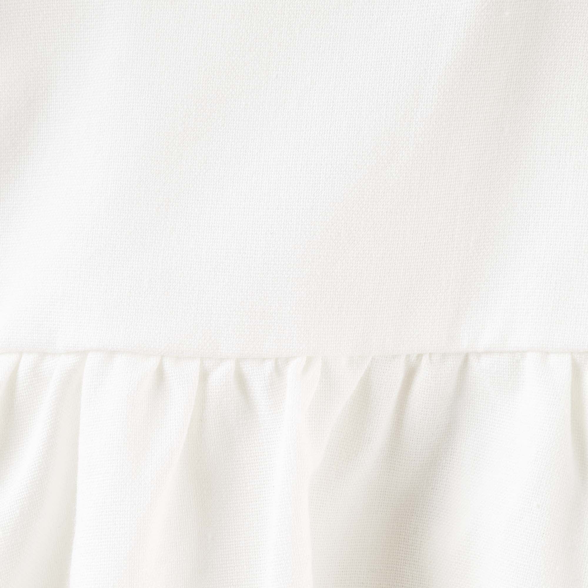 Grace Linen Baby Dress - Ecru - Designer Kidz