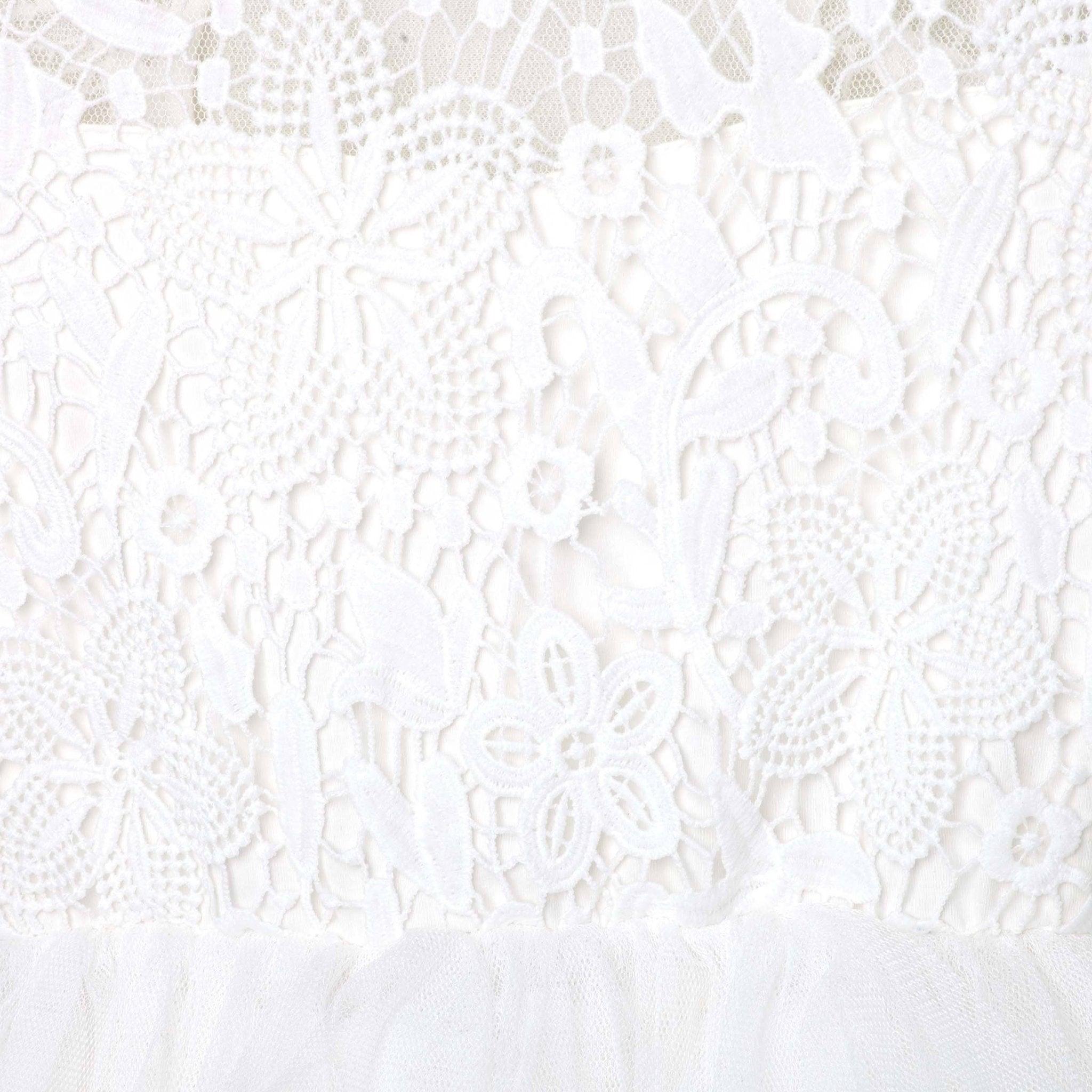 Tara Heart Back Dress - Ivory - Designer Kidz