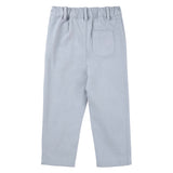 Oscar Linen Suit Pants - Ice Blue
