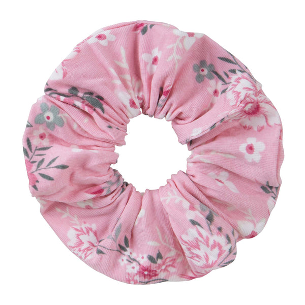 Millie Floral Scrunchie - Pink