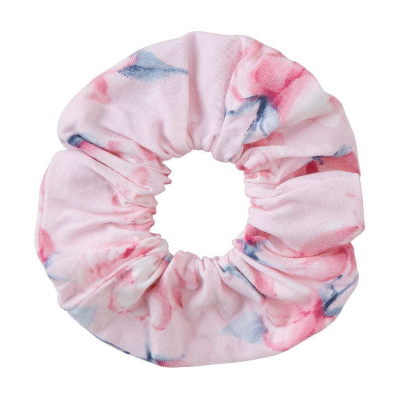 Rose Bow Scrunchie - Pink