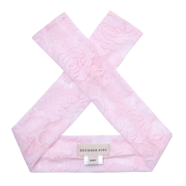 Candi Lace Headband - Pale Pink