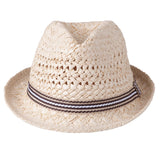 Straw Trilby Hat