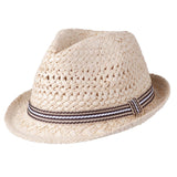 Straw Trilby Hat