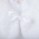Sassy Baby Faux Fur Jacket - Ivory