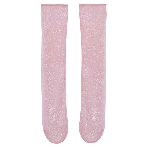 Sheer Mesh Socks - Pink