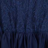 Delilah S/S Lace Dress - Navy