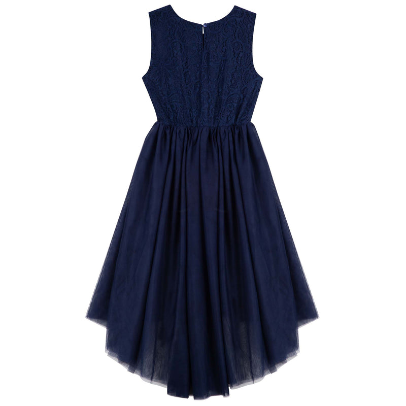 Delilah S/S Lace Dress - Navy