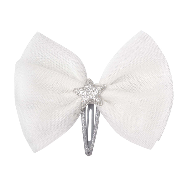 Buy Sparkly Star Hair Clip - Ivory - Designer Kidz | Special Occasions, Party Wear & Weddings  | Sizes 000-16 | Little Girls Party Dresses, Tutu Dresses, Flower Girl Dresses | Pay with Afterpay | Free AU Delivery Over $80 