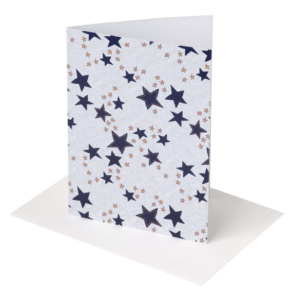 Star Print Greeting Card - Designer Kidz