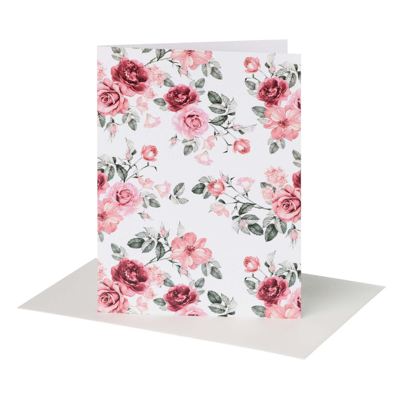 Buy Audrey Floral Greeting Card - Tea Rose - Designer Kidz | Special Occasions, Party Wear & Weddings  | Sizes 000-16 | Little Girls Party Dresses, Tutu Dresses, Flower Girl Dresses | Pay with Afterpay | Free AU Delivery Over $80 