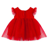My First Tutu Doll Dress - Red - Designer Kidz